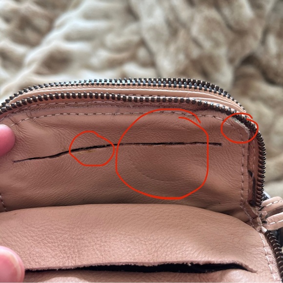 THE VENETIAN CARD WALLET IN BLUSH NWOT - Picture 12 of 12